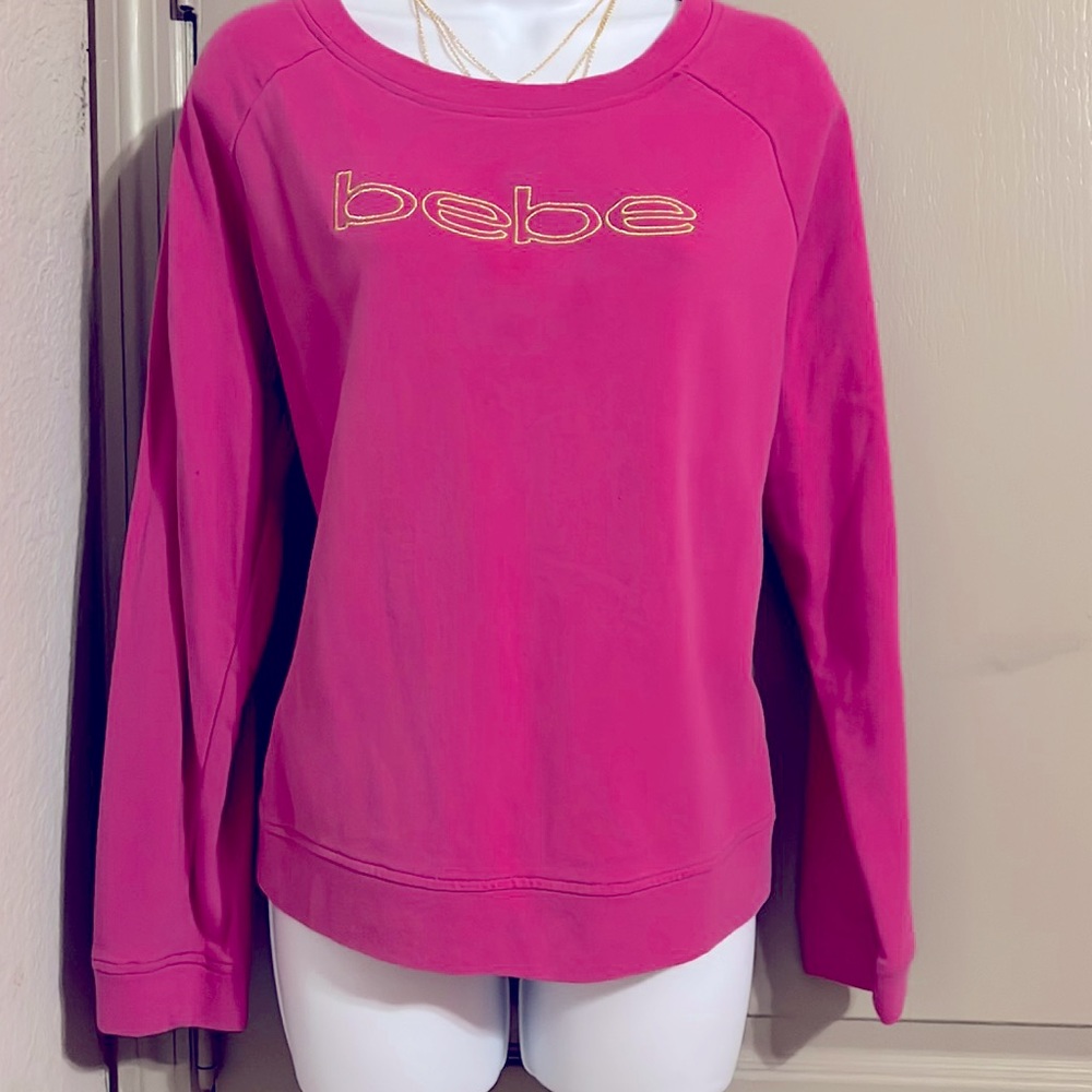 BEBE Pullover Sweatshirt